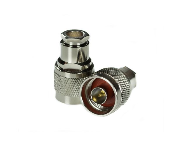N-Male 5-D Stecker - Schraub-Version N-Male 5-D Stecker - Schraub-Version